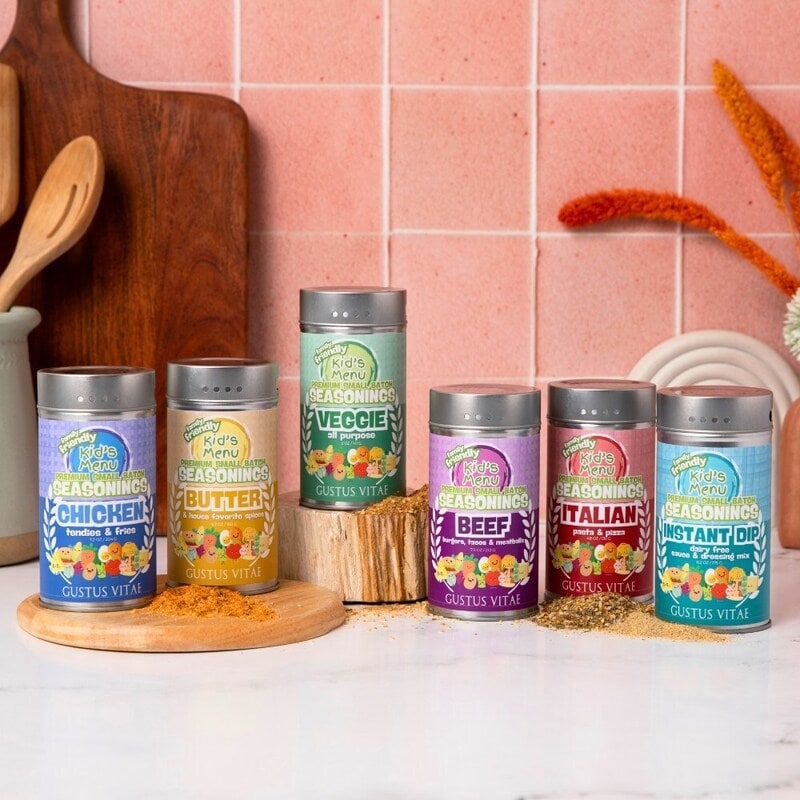 Gourmet Seasonings for Kids – Perfect for Picky Eaters and Families Gourmet Seasonings for Kids – Perfect for Picky Eaters and Families