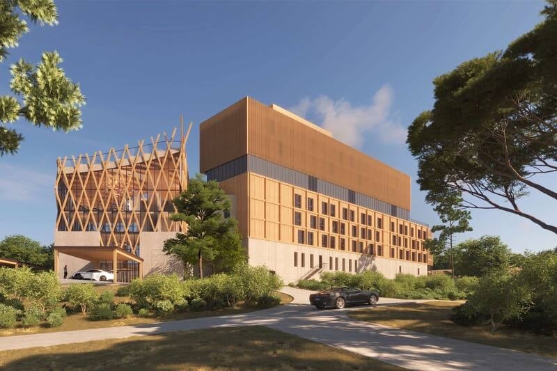 Sustainable Racetrack-Inspired Hotels Main Gallery Image