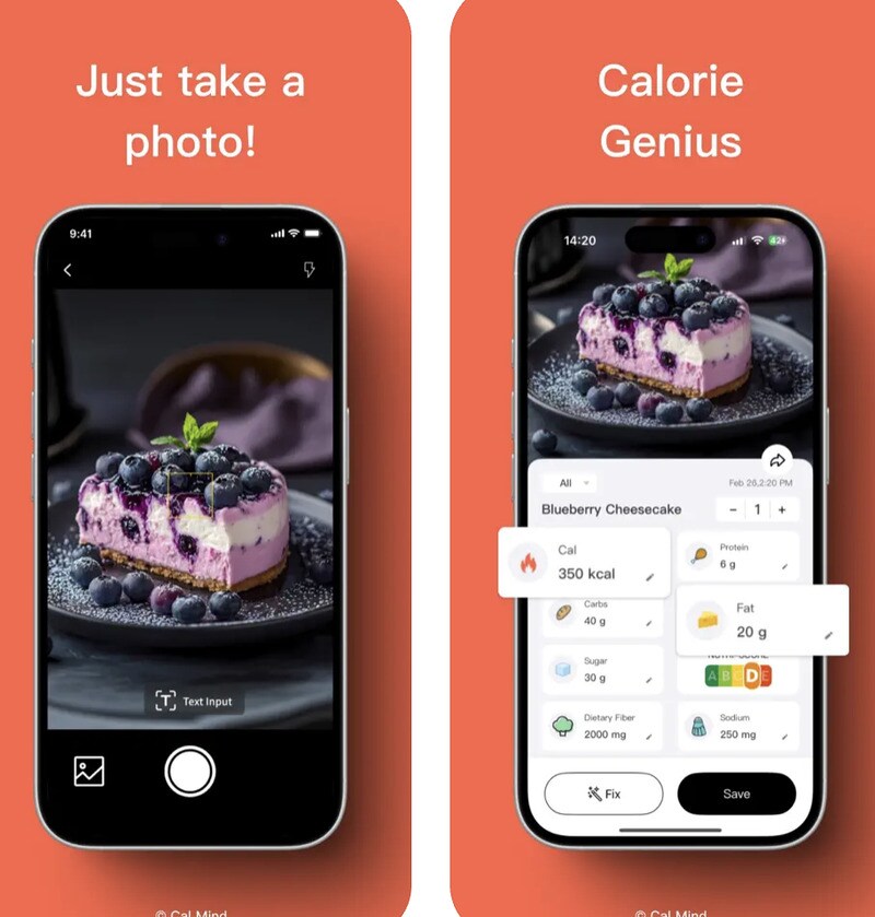 Image for article Nutrient Tracking Apps Cal Mind Analyzes Food Nutrients Through Photos and LongTerm Trends (TrendHunter.com)