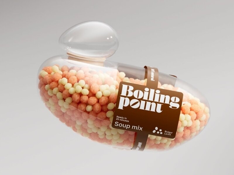 Abstract Water-Inspired Packaging Main Gallery Image