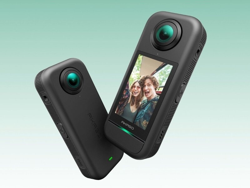 ビデオカメラ akaso360 Amazon.com : AKASO 360 Action Camera Creator Combo with 128GB