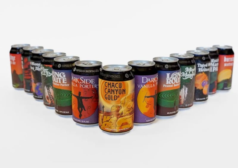Artistic Beer Packaging