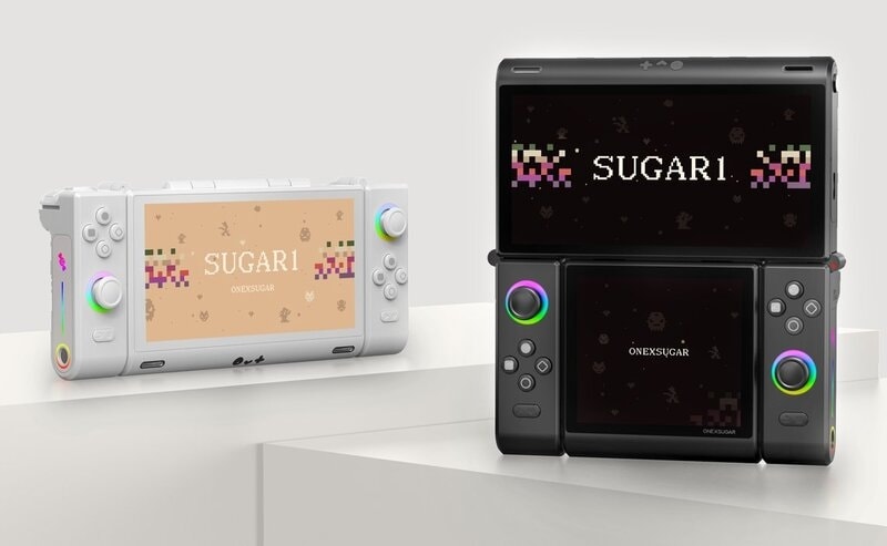 Convertible Handheld Gaming Consoles - The ONEXSUGAR Sugar 1 Has a Dual-Screen Android Design (TrendHunter.com)