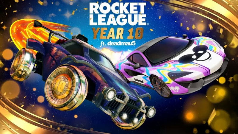 Celebrity-Partnered Game Events - Rocket League Partnered with Deadmau5 for its 10th Anniversary (TrendHunter.com)