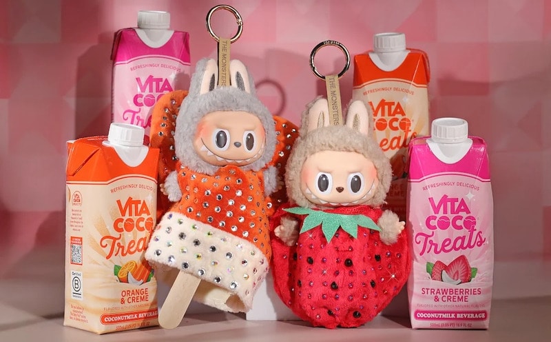 Vita Coco Halloween Treats Kits with Labubu Collectible Costumes