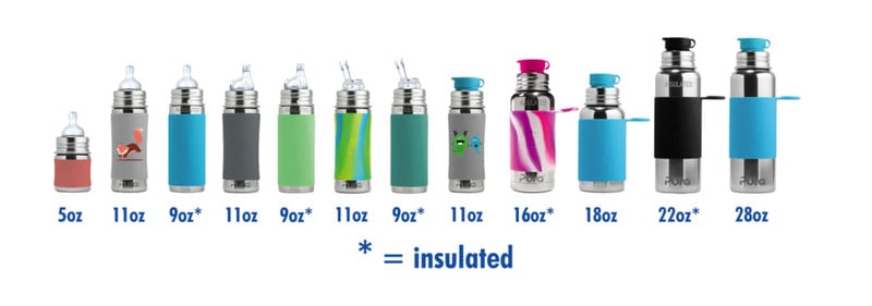 Plastic-Free Reusable Bottles Main Gallery Image