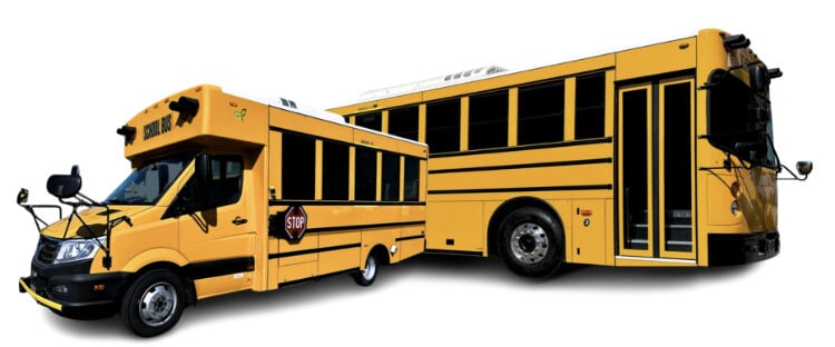 Zero-Emission School Buses Main Gallery Image