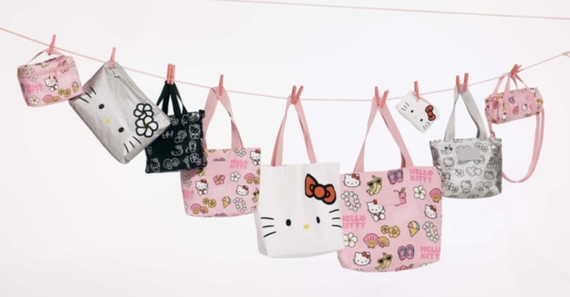 ALOHAcollection × Hello Kitty MID POUCH
