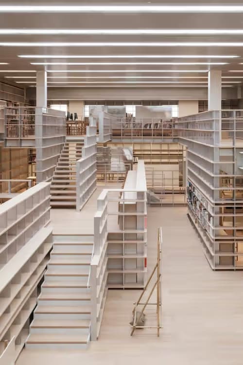 Espace Gabrielle Chanel contemporary art library in Shanghai