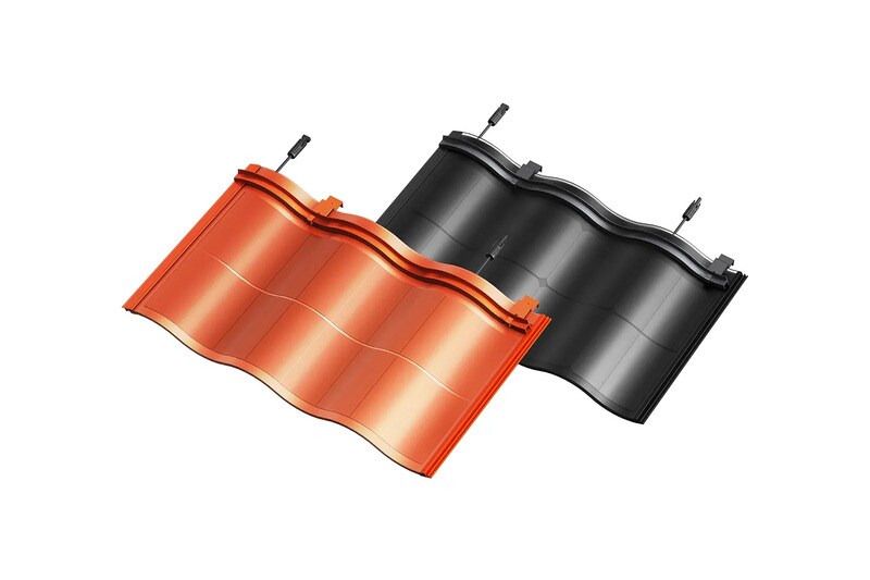 Multi-Curved Solar Tiles Main Gallery Image