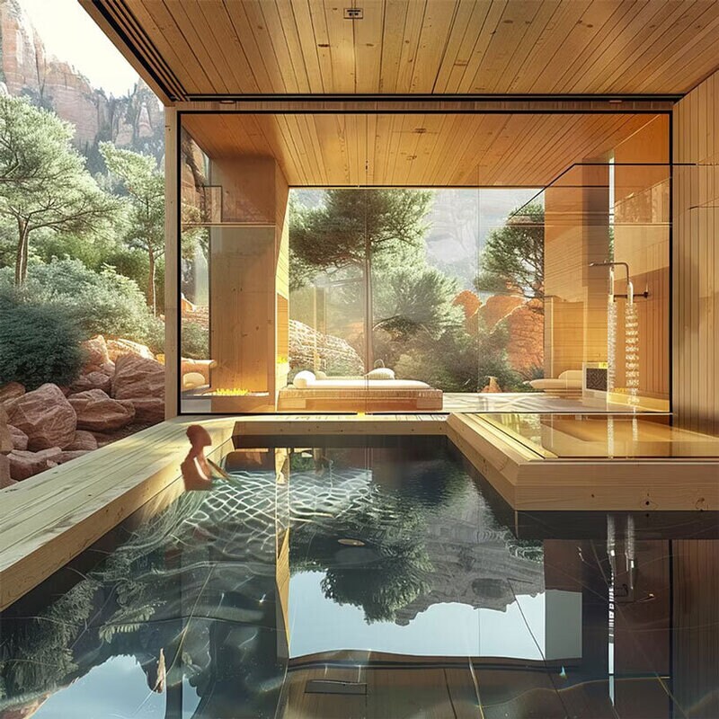 Wood-Clad Wellness Retreats Main Gallery Image