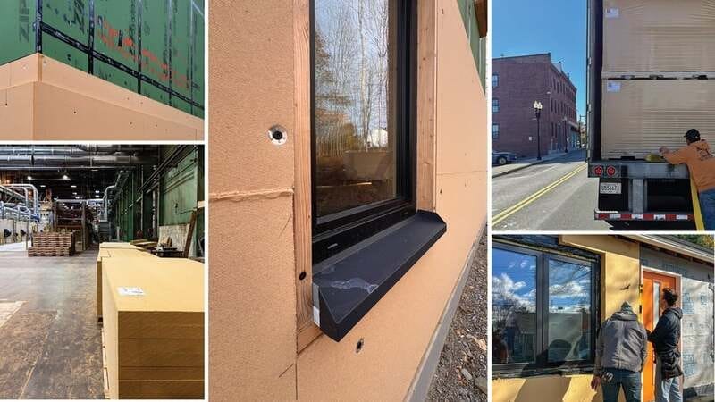 Wood Fiber Insulation Boards Main Gallery Image