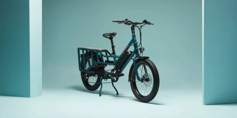 Eco-Focused Electric Cargo Bikes Main Gallery Image
