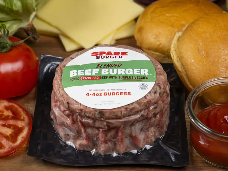 Blended Meat Burgers Main Gallery Image