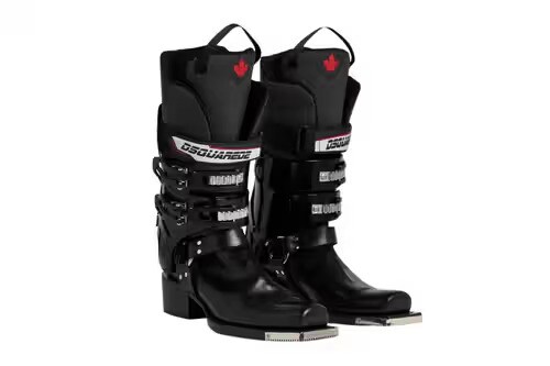Hybrid Alpine Footwear: The Dsquared2 She-Do-He-Do2 Fuse Ski Boot