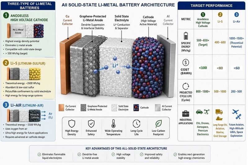 Lithium Metal Batteries Main Gallery Image