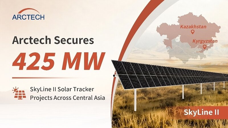 Terrain-Adaptive Solar Trackers Main Gallery Image