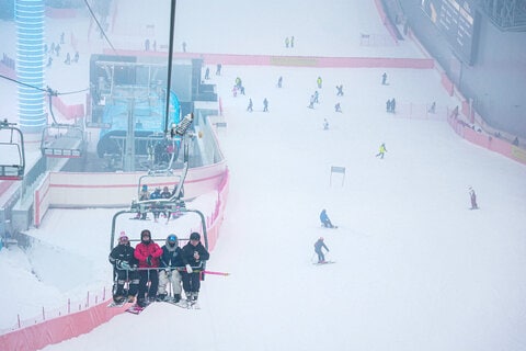 Solar-Powered Ski Complexes Main Gallery Image