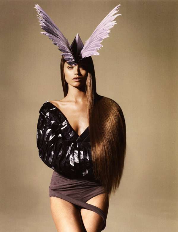 Funky Feathered Editorials