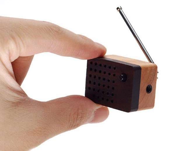 Wee Wooden Radios