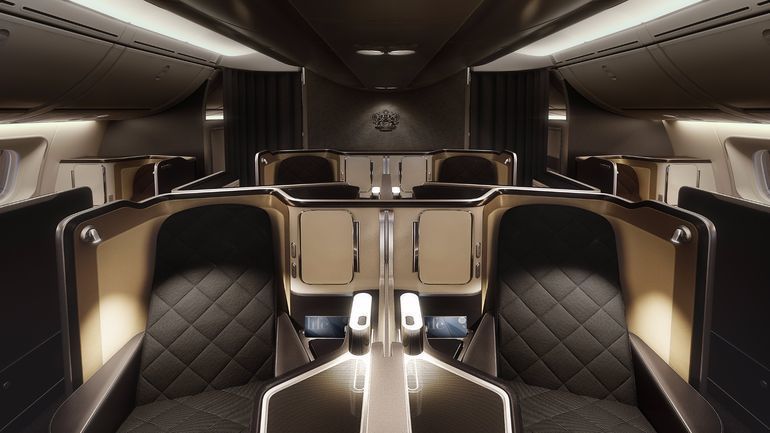 Luxurious First Class Cabins