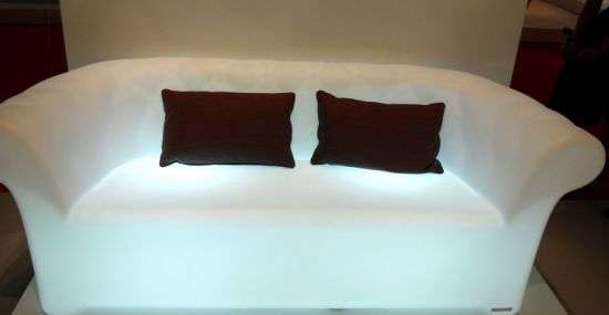 Glowing Outdoor Couches