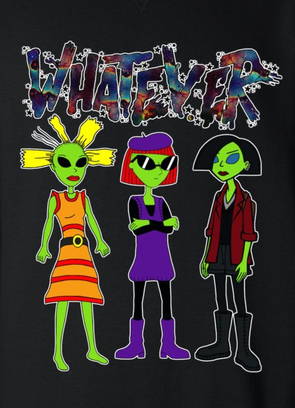 Alien-Infused 90s Sweaters