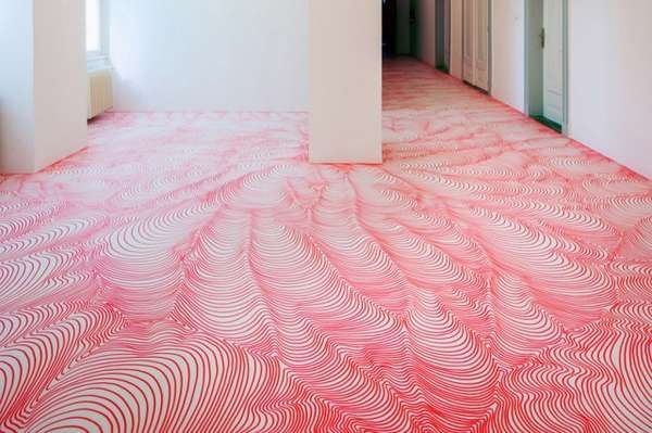 Artistic Permeant Marker Floors