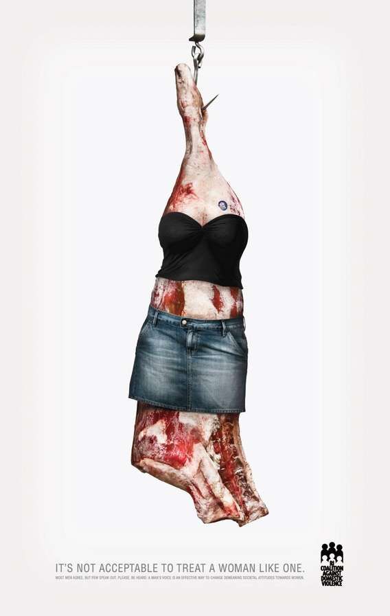 Women as Pieces of Meat