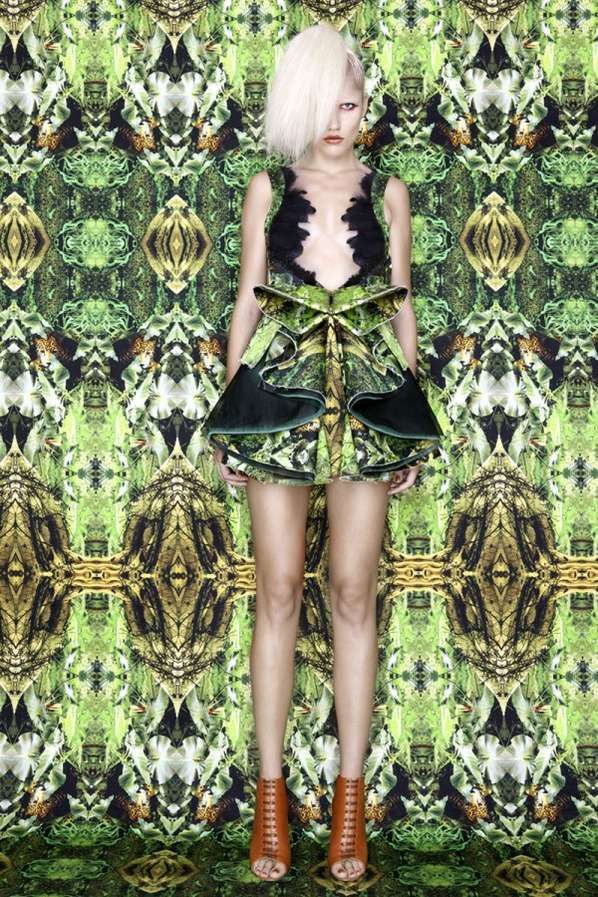 Psychedelic Camouflage Couture