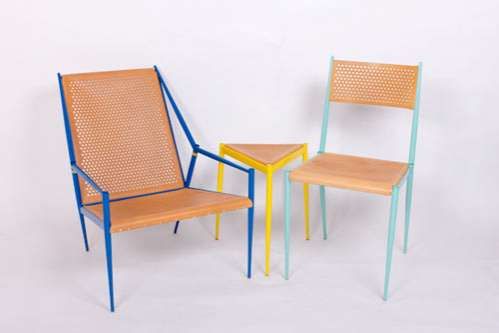 Colorfully Framed Furniture