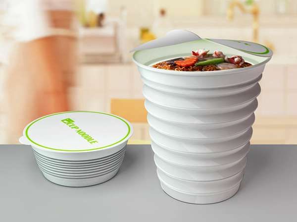 Space-Saving Food Packaging