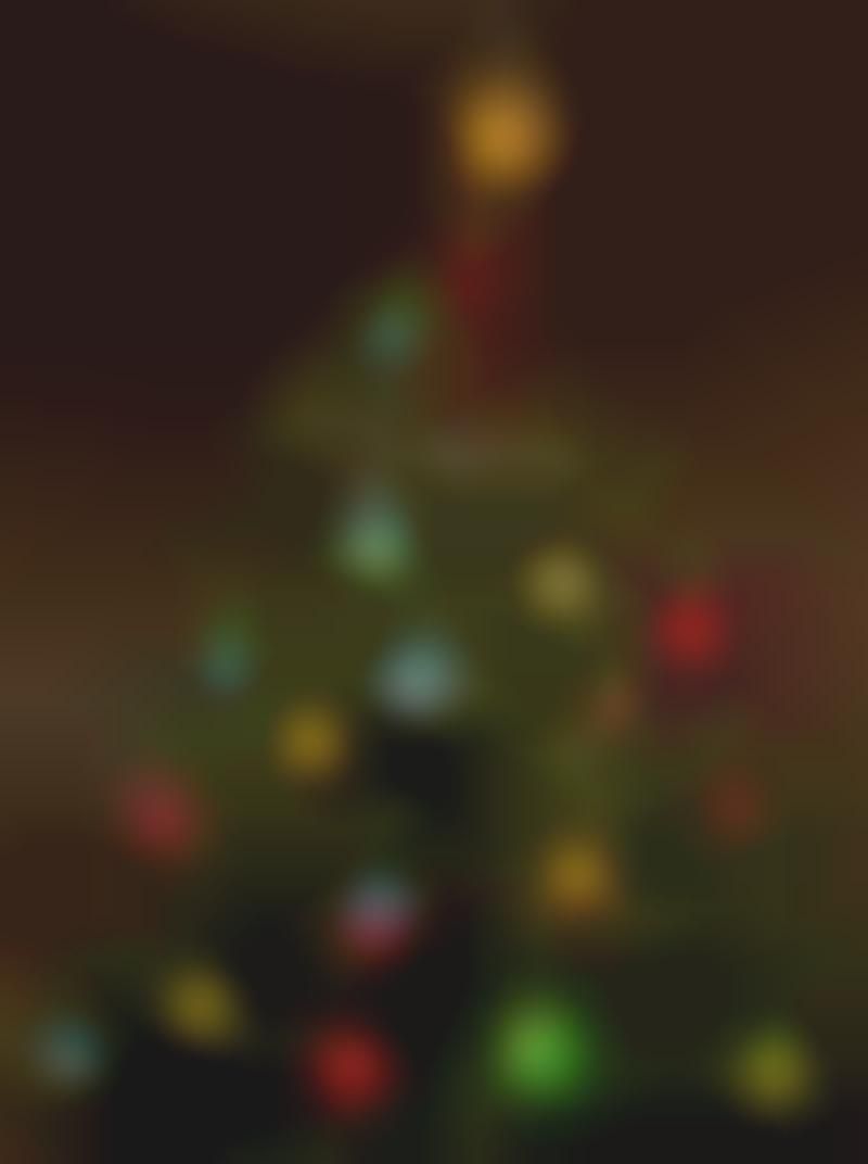 Pixelated Tree Ornaments