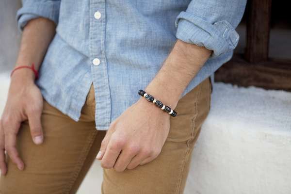 Burly Beaded Bracelets- The Adesso Men’s Collection is Stylish Accessories for Men