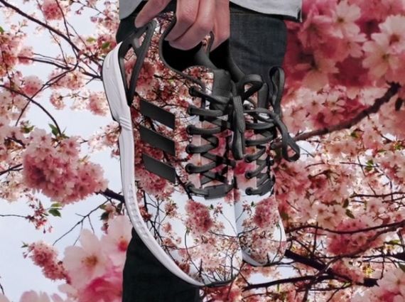 Floral Photography Sneakers adidas ZX Flux