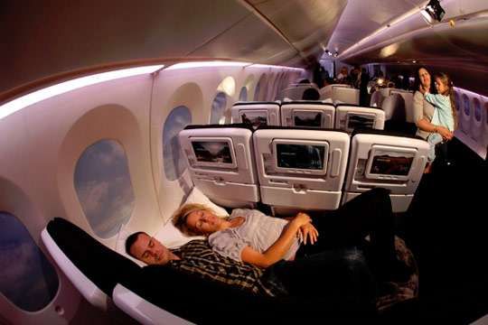 Plane Beds in Coach