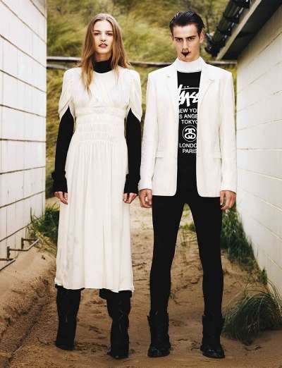 Amish-Inspired Streetwear Editorials