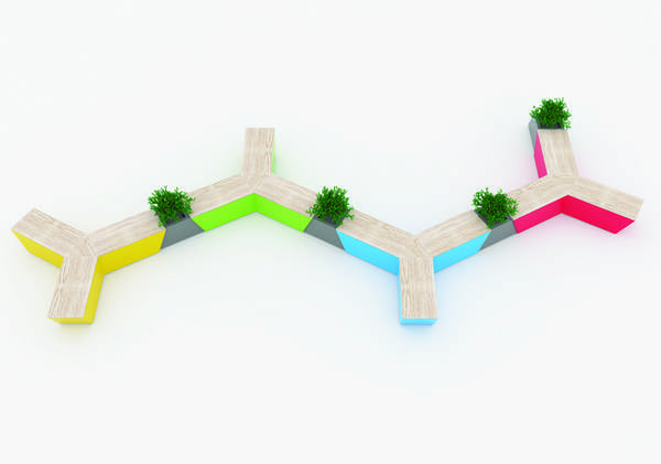 Branched Geometry Seating