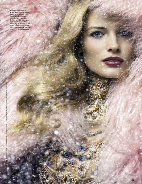 Snow Bunny Beauty Editorials