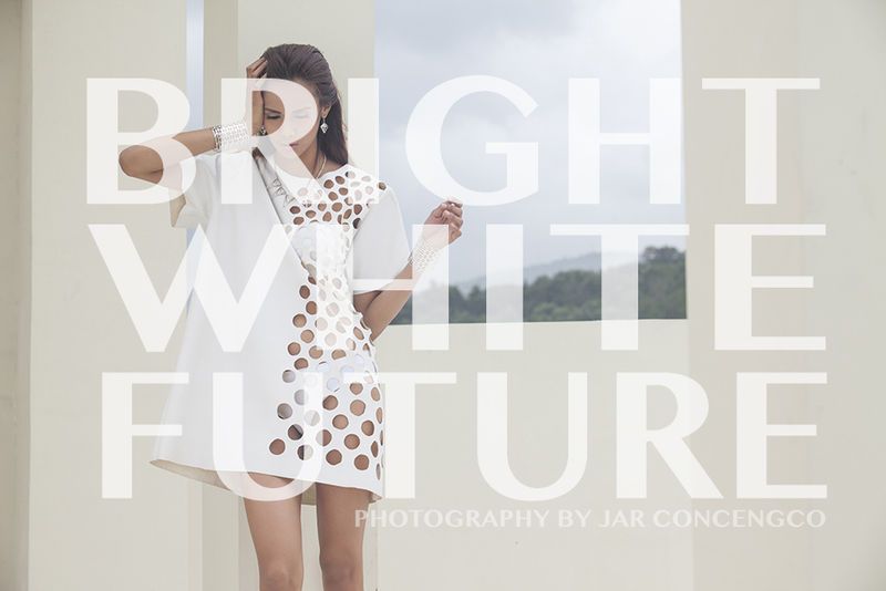 All-White Fashion Photoshoots