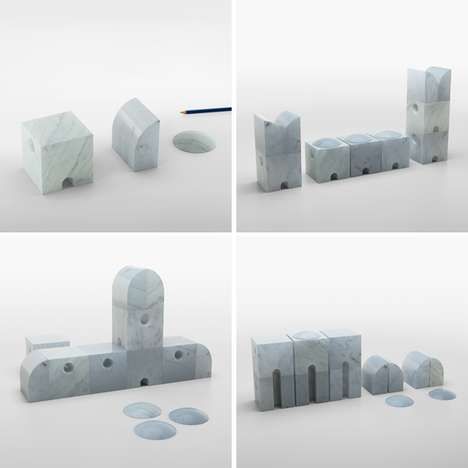 Marble Toy Blocks