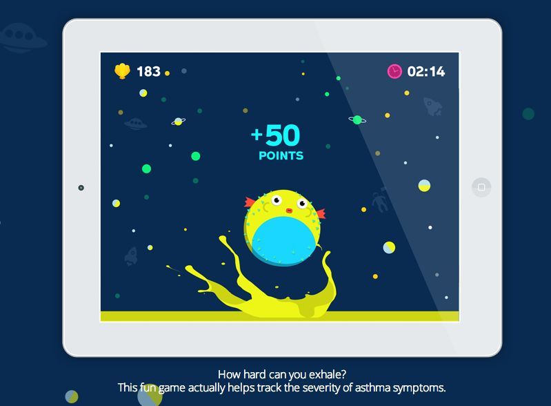 Gamified Lung Exercise Apps