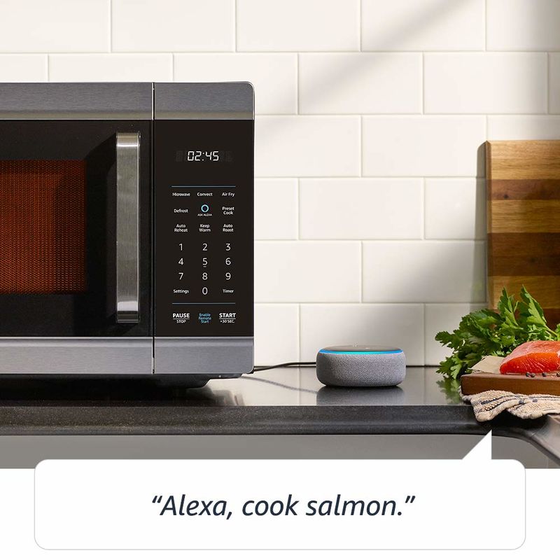 Voice-Controlled Smart Ovens : amazon smart oven