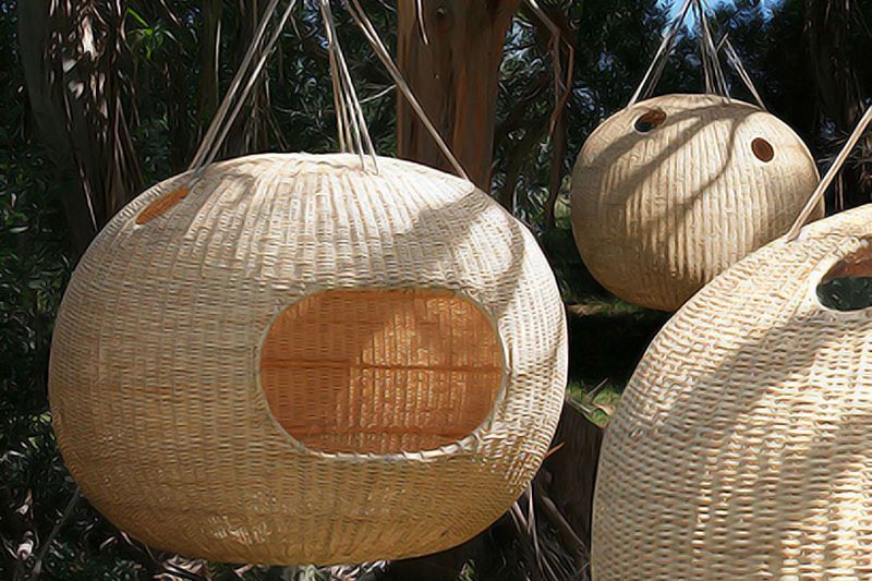 Suspended Woven Dwellings