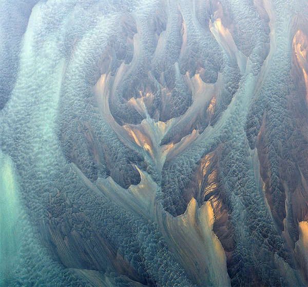 Aerial Volcanic River Photography