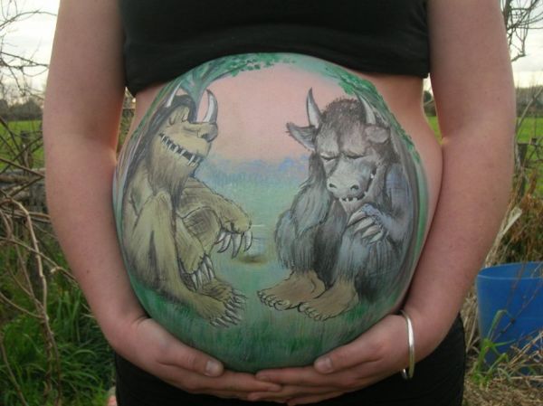 Pregnant Belly Paintings