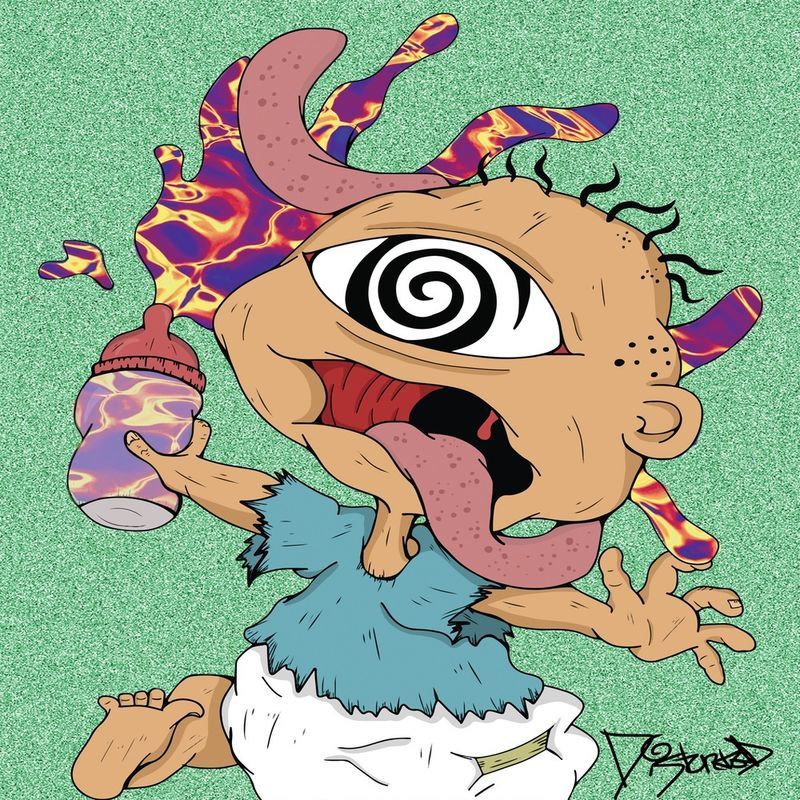 Distorted 90s Cartoons