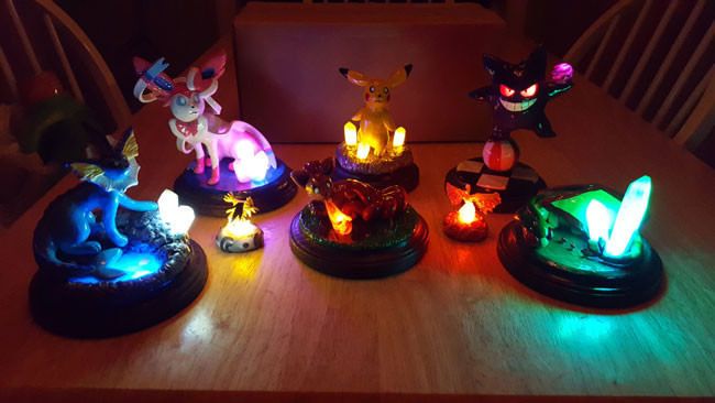 Anime-Inspired Monster Lamps