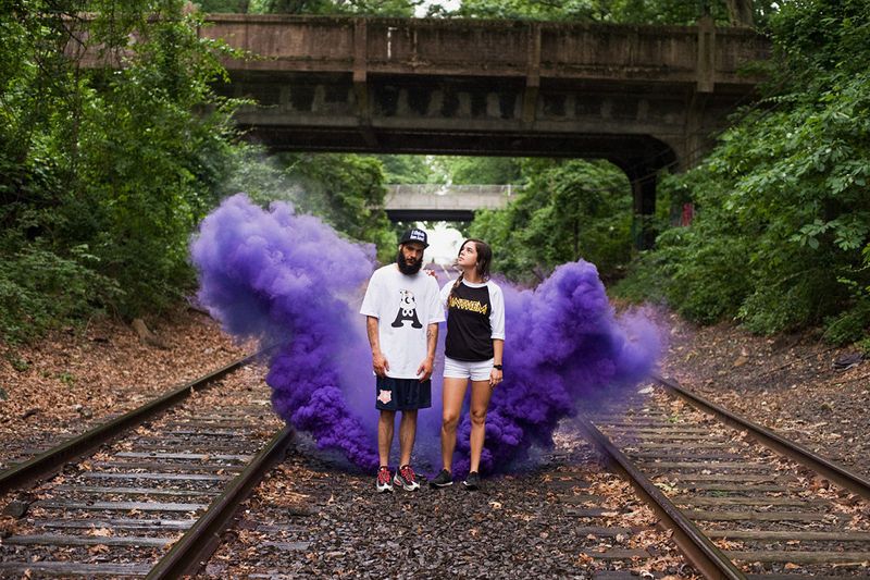 Colorfully Clouded Lookbooks