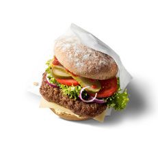 Organic Fast Food Burgers